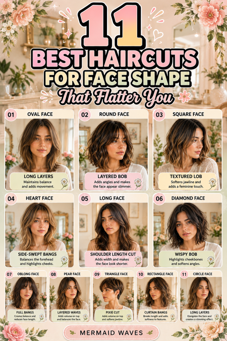 11 Best Haircuts For Face Shape That Flatter You