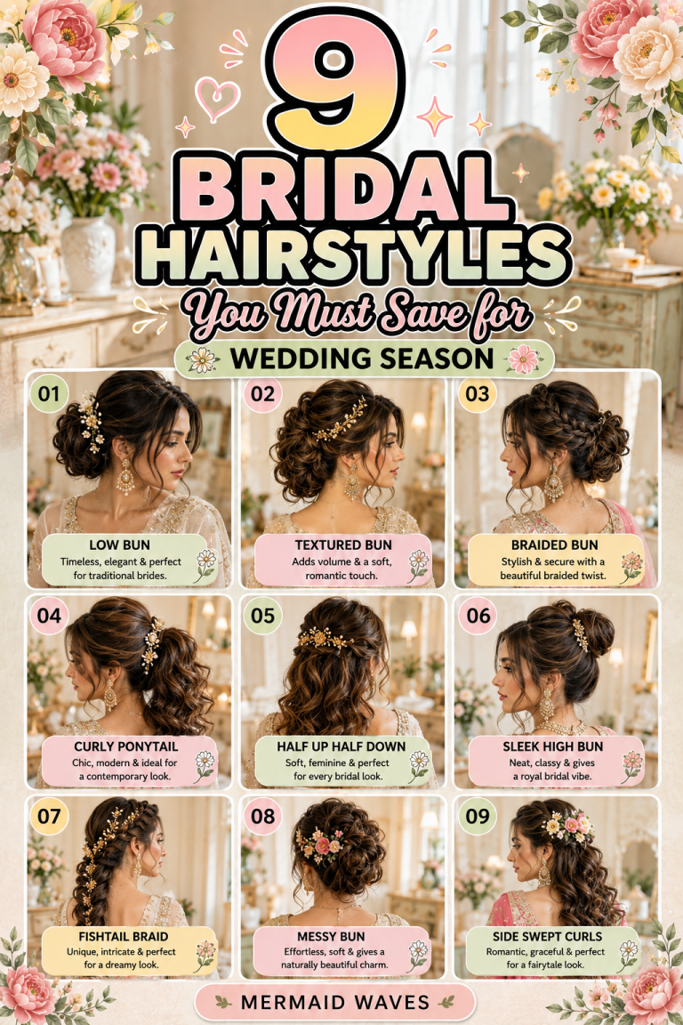 9 Bridal Hairstyles You Must Save for Wedding Season