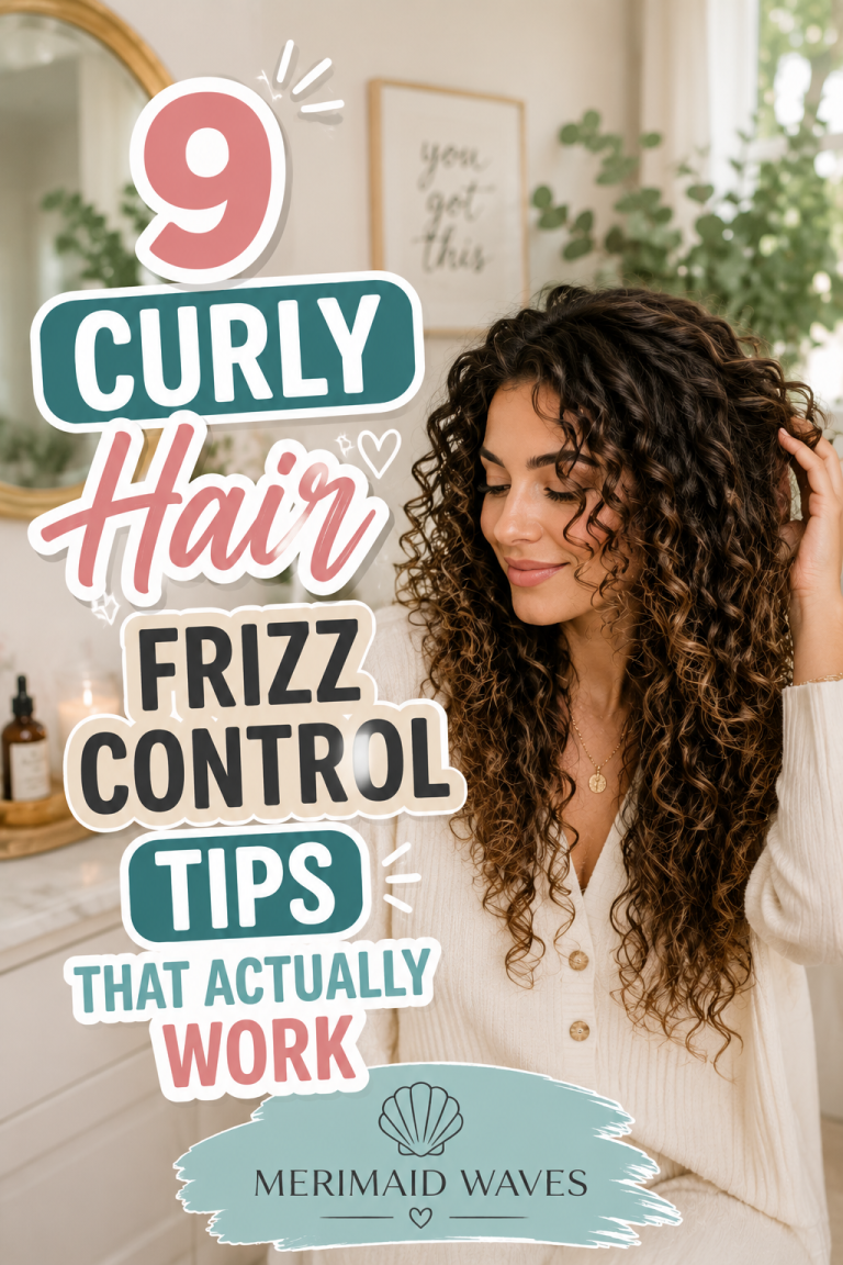 9 Curly Hair Frizz Control Tips That Actually Work