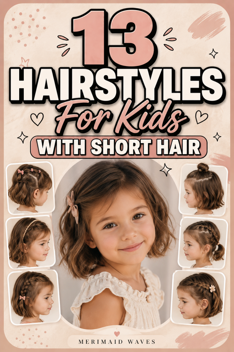 13 Hairstyles For Kids With Short Hair