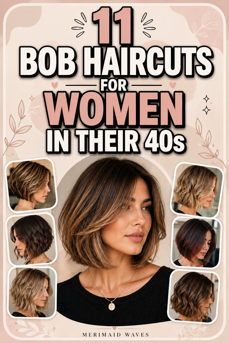 11 Bob Haircuts For Women In Their 40s