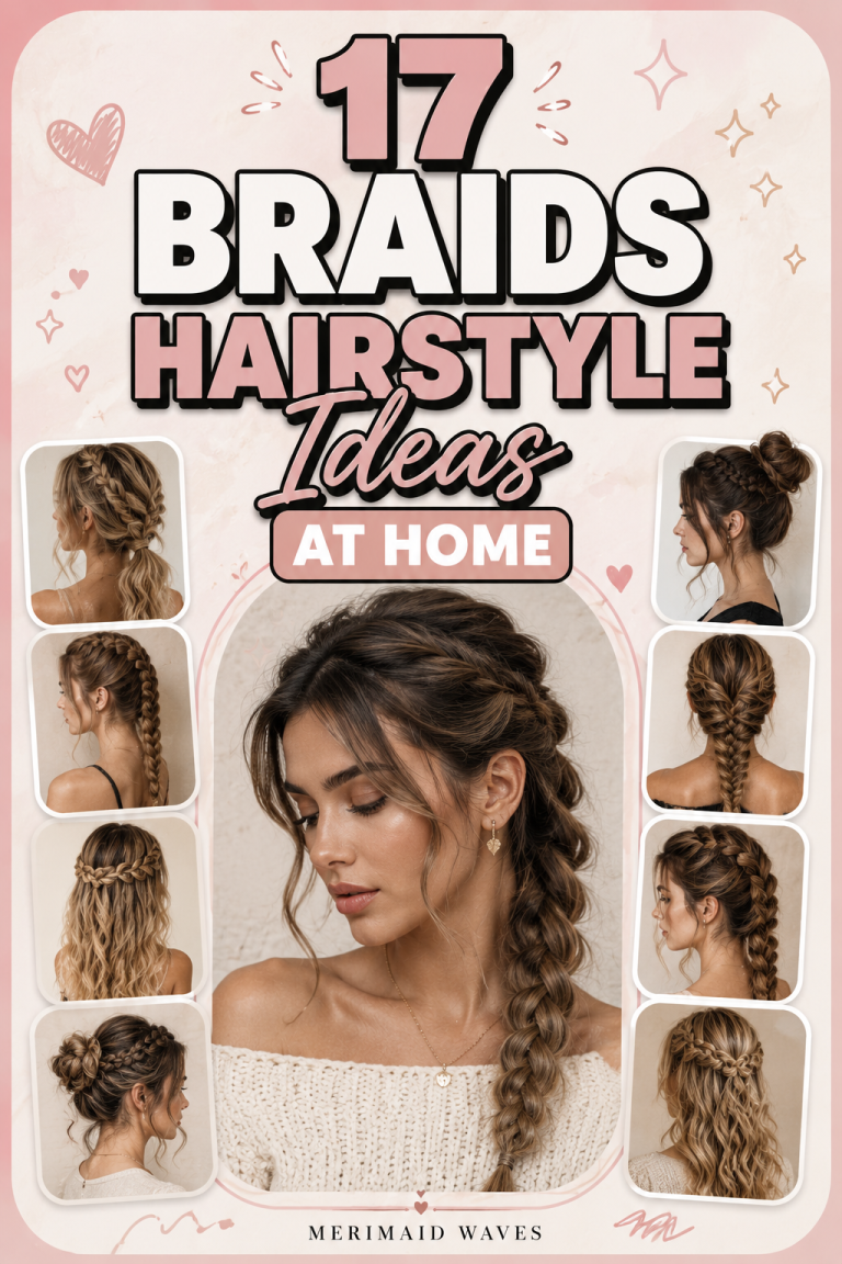 17 Braids Hairstyle Ideas At Home