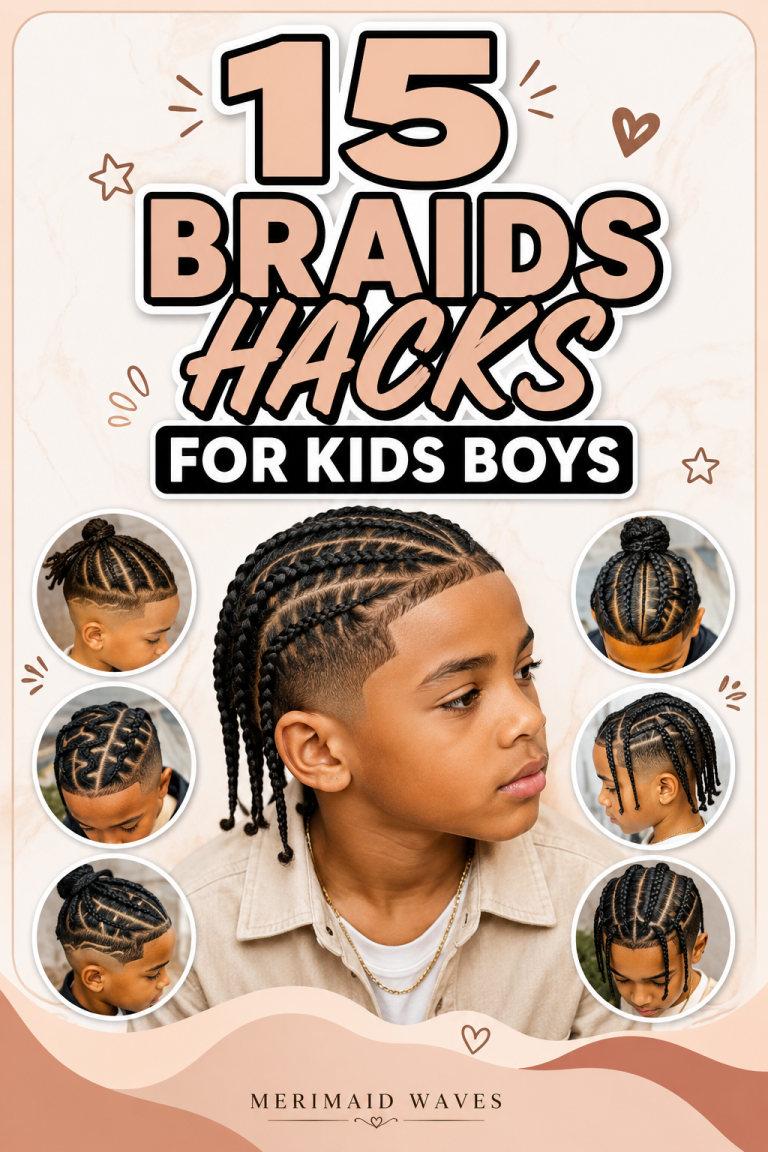 15 Braids Hacks For Kids Boys