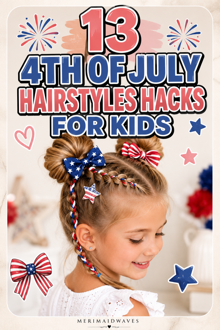 13 4th Of July Hairstyles Hacks For Kids