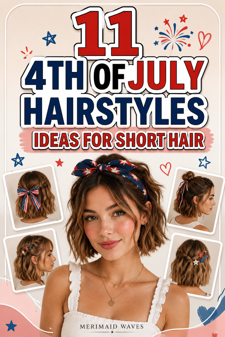 11 4th Of July Hairstyles Ideas For Short Hair