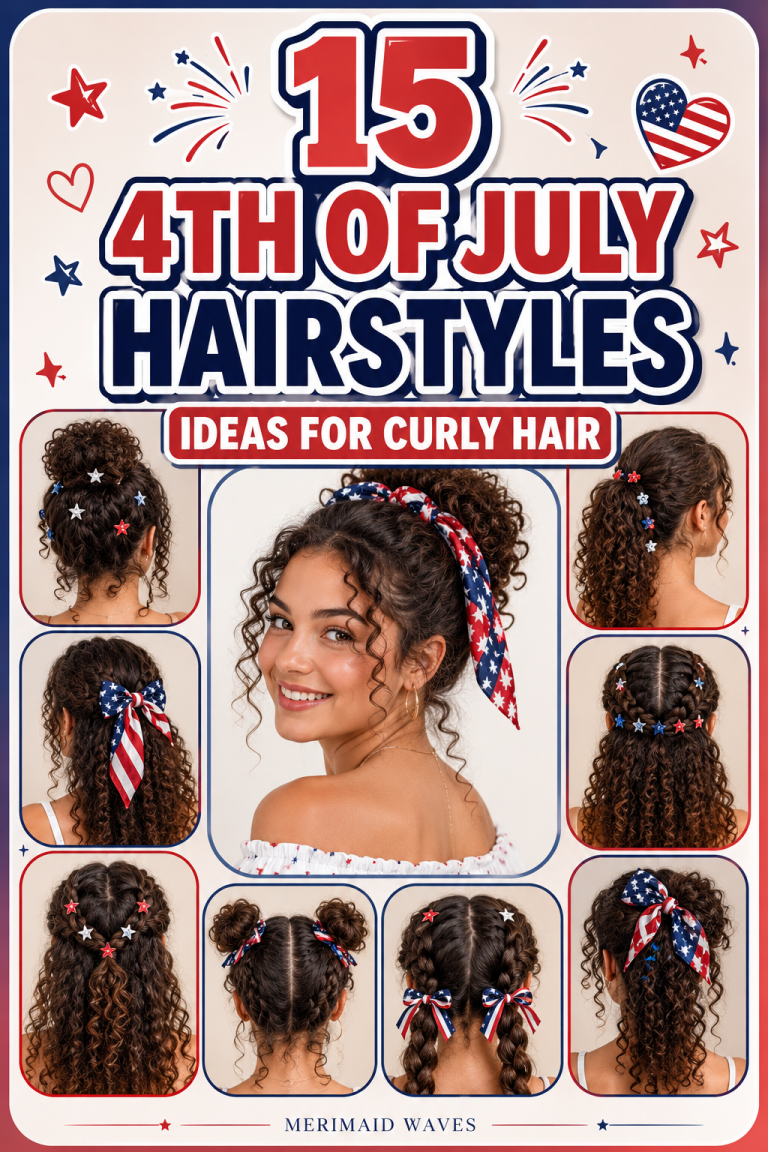 15 4th Of July Hairstyles Ideas For Curly Hair