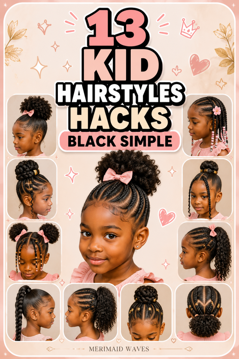 13 Kid Hairstyles Hacks Black Simple