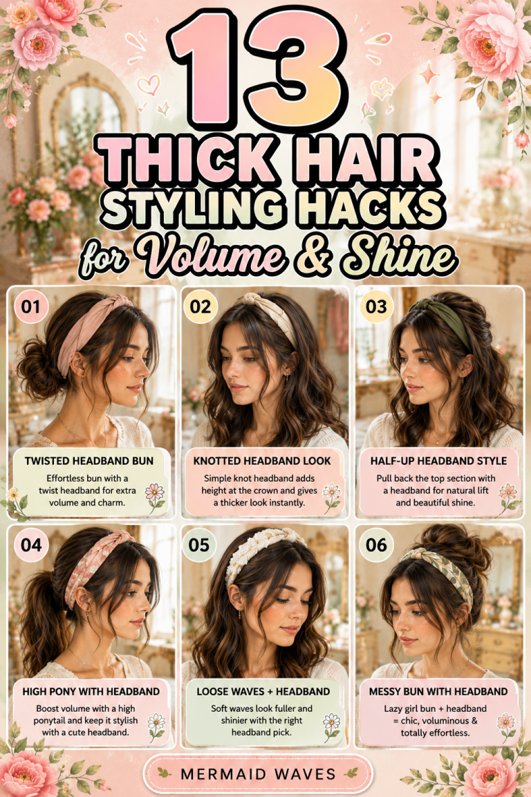 13 Thick Hair Styling Hacks for Volume & Shine