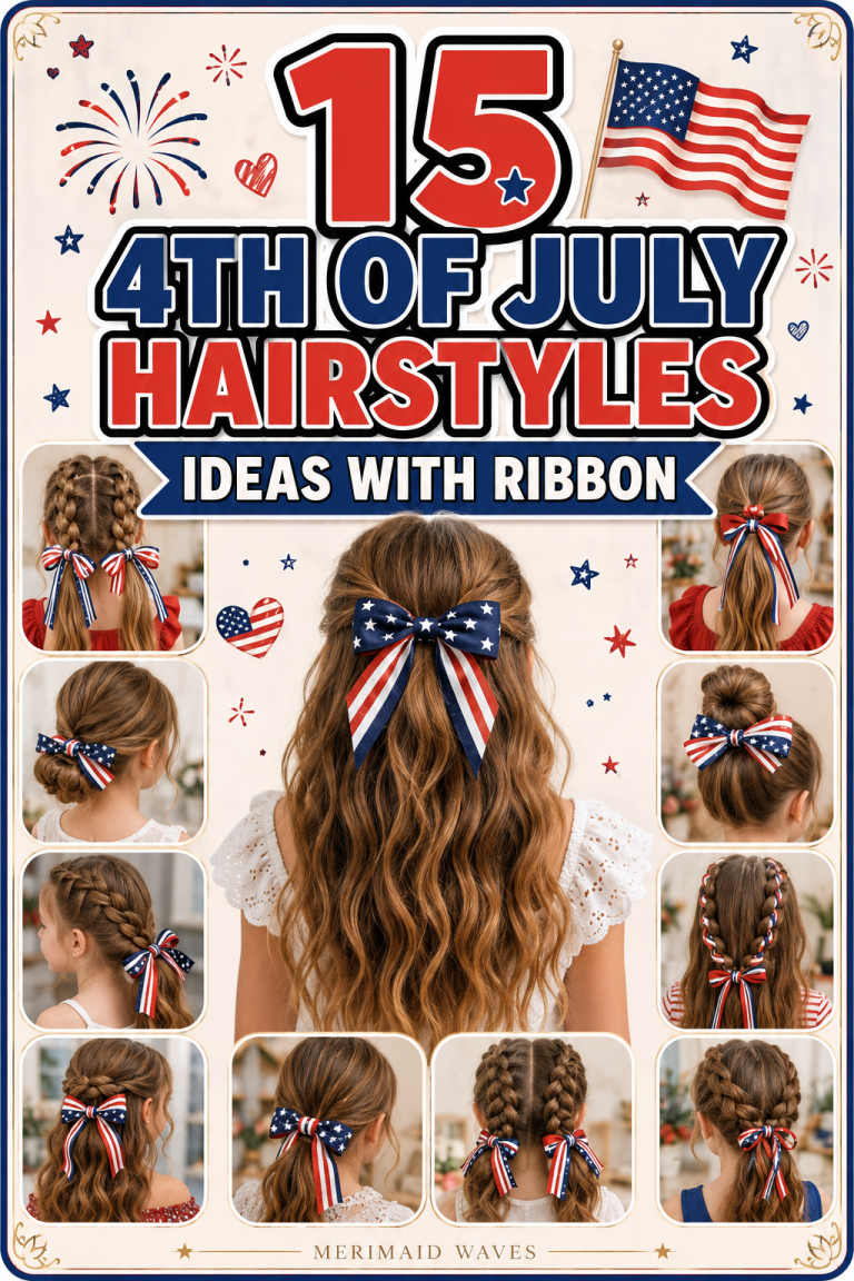 15 4th Of July Hairstyles Ideas With Ribbon