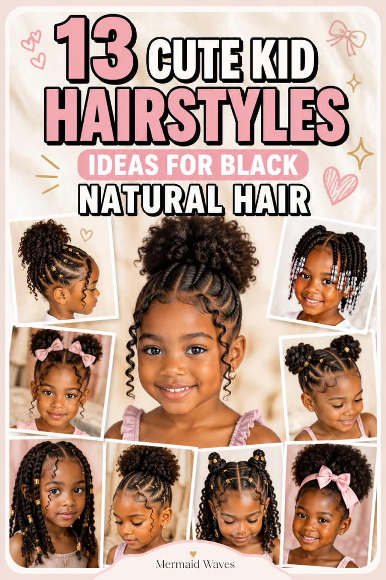 13 Cute Kid Hairstyles Ideas For Black Natural Hair