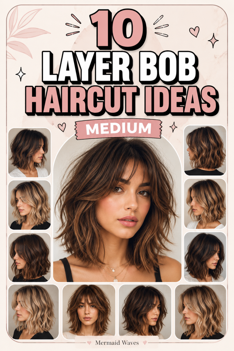 10 Layer Bob Haircut Ideas Medium