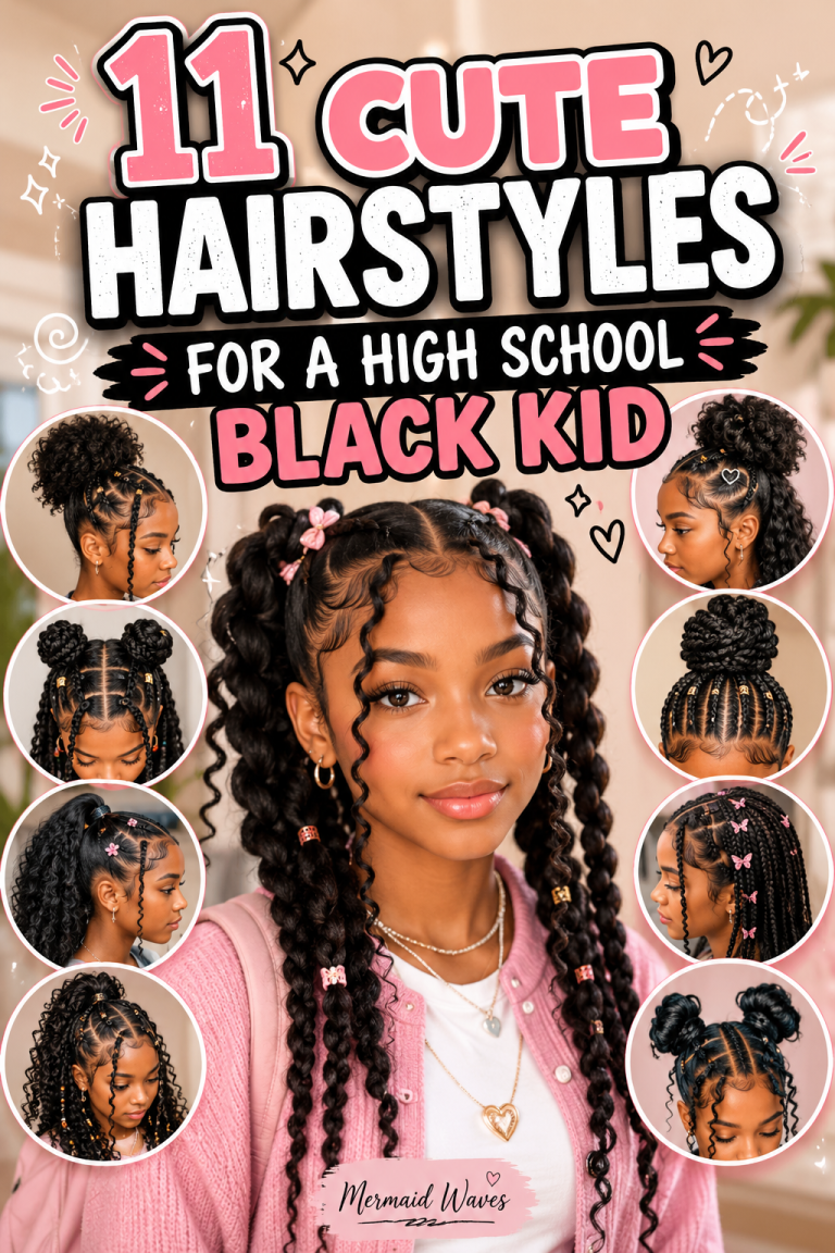 11 Cute hairstyles For A High School Black kid