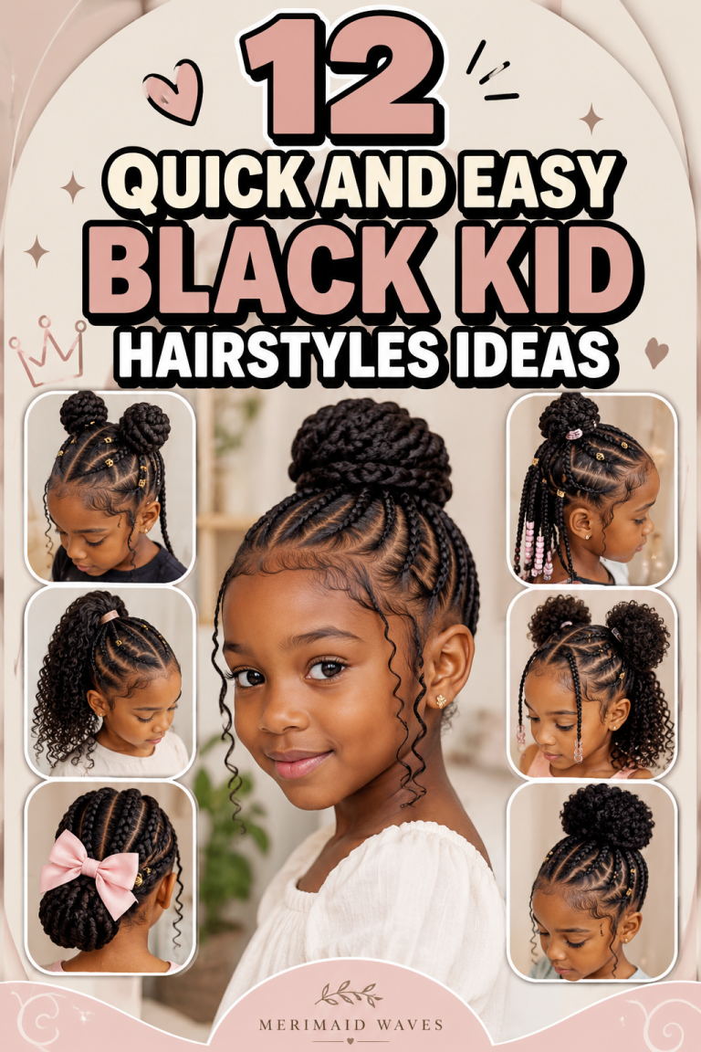 12 Quick And Easy Black Kid Hairstyles Ideas