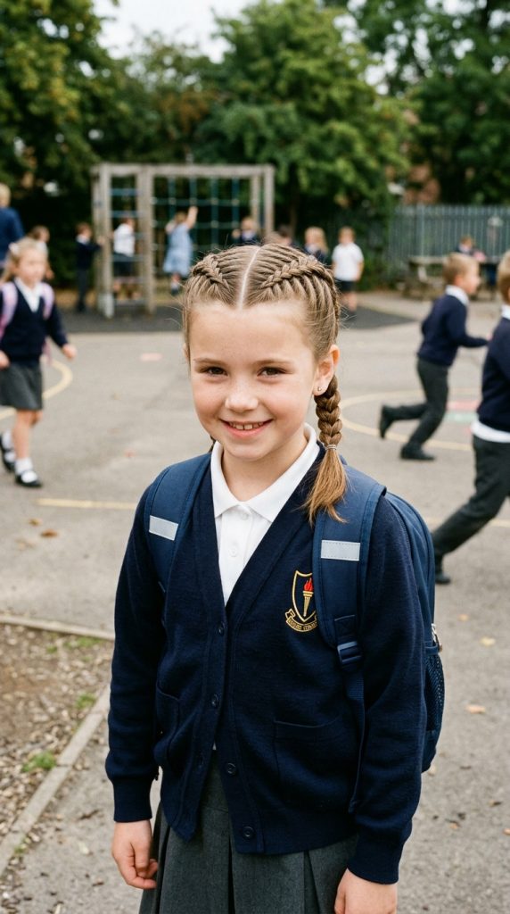 School Hairstyle