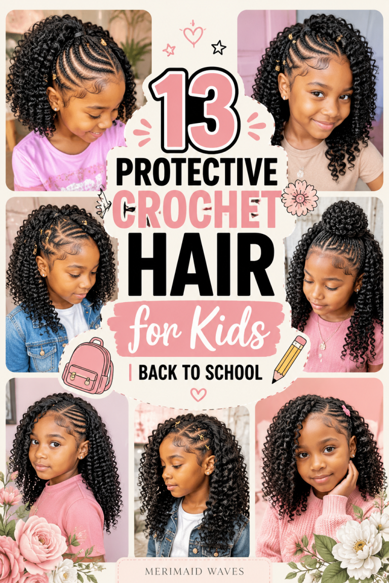 13 Protective Crochet Hair for Kids | Back to School