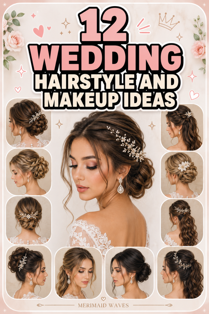  Wedding Hairstyle And Makeup 