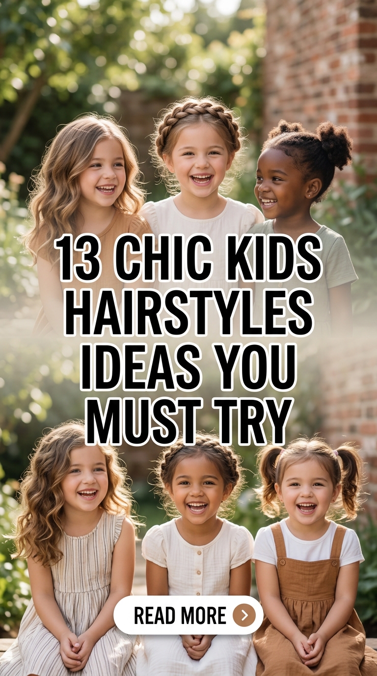 13 Chic Kids Hairstyles Ideas You Must Try