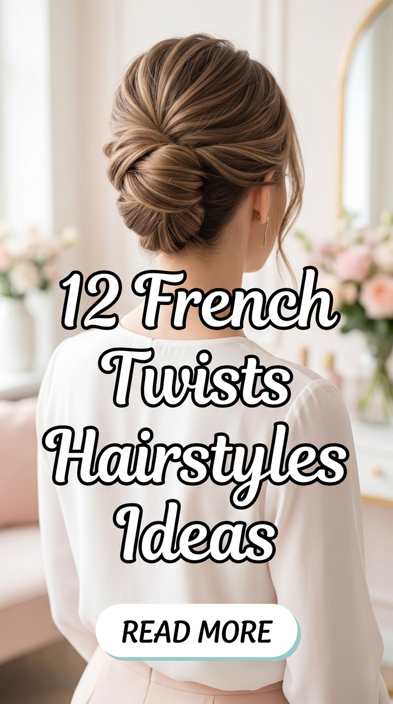 12 French Twists Hairstyles Ideas