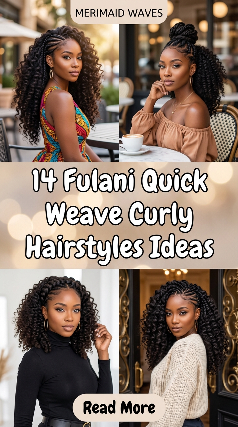 14 Fulani Quick Weave Curly Hairstyles Ideas