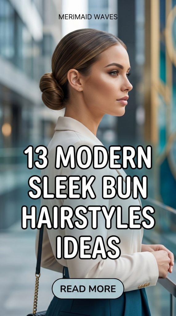 Sleek Bun Hairstyles
