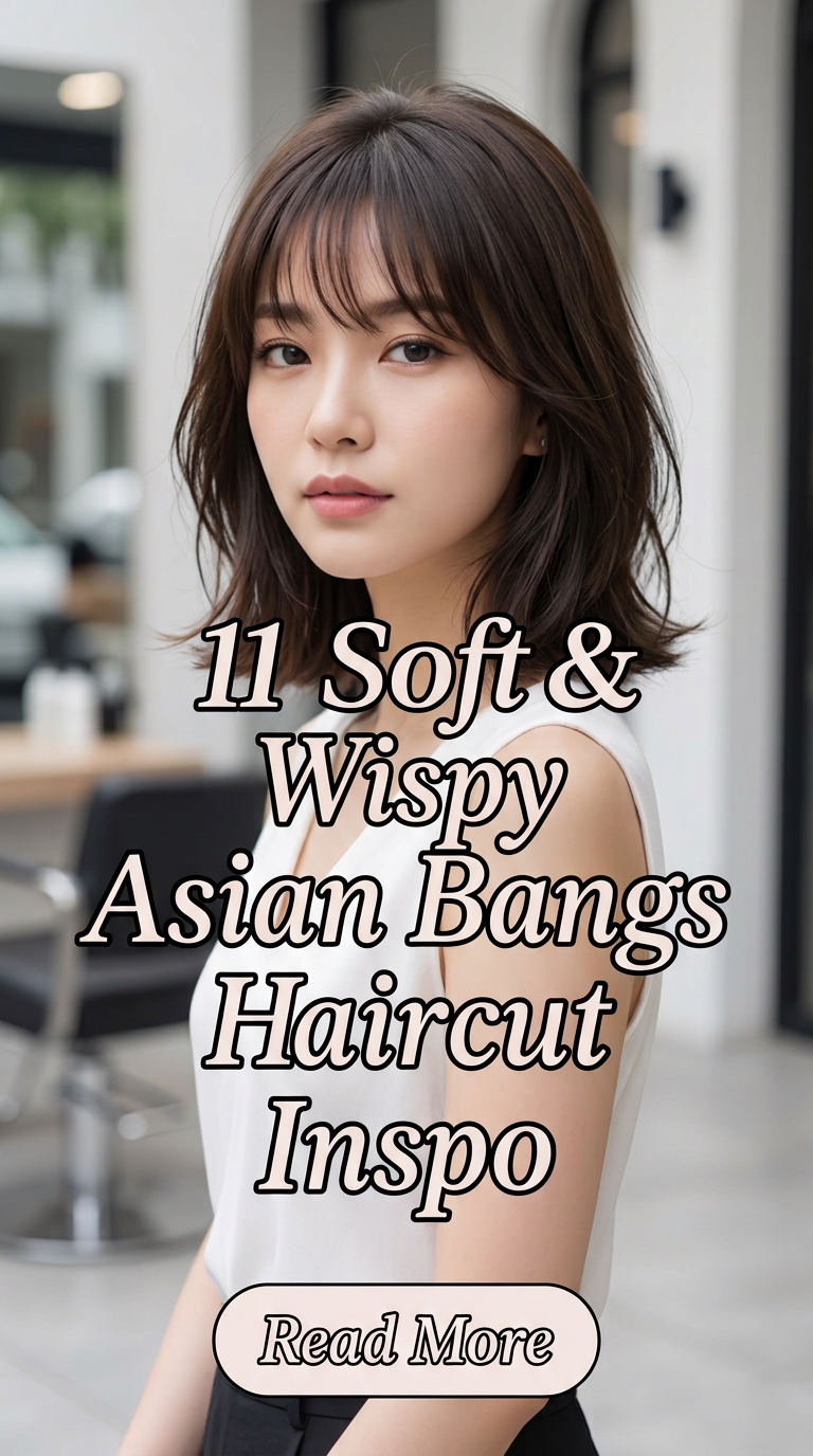 11 Soft & Wispy Asian Bangs Haircut Inspo