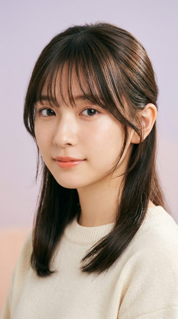 Asian bangs