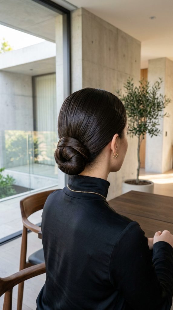 Sleekbun Frisuren