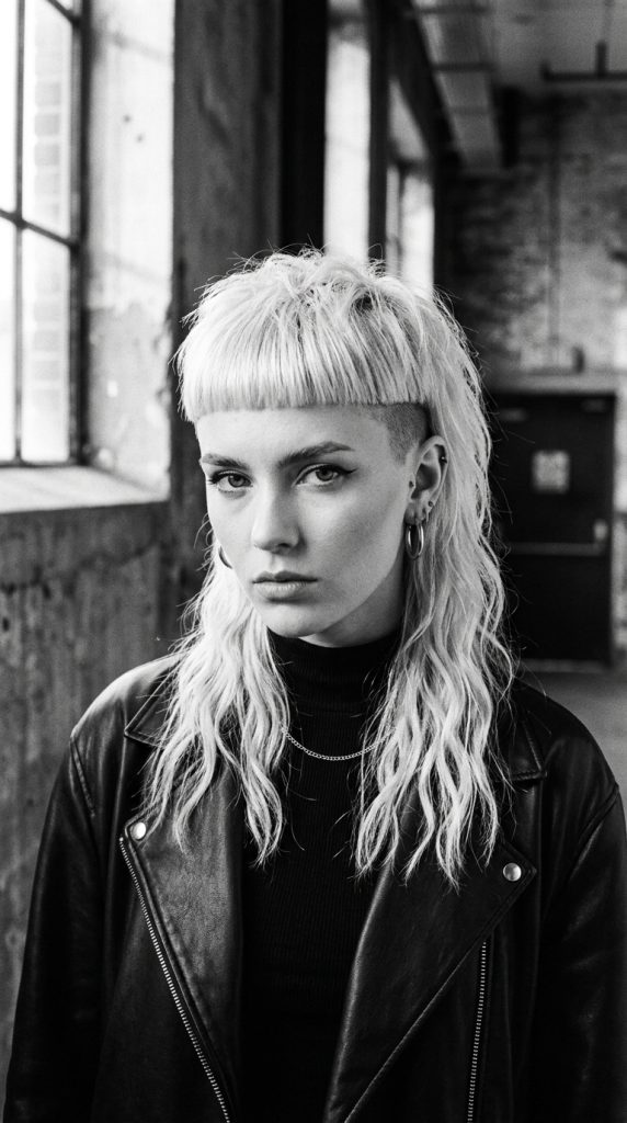 Blonde Mullet