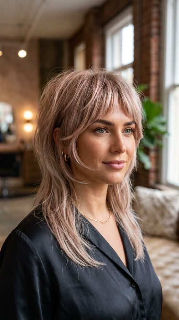 Blonde Mullet