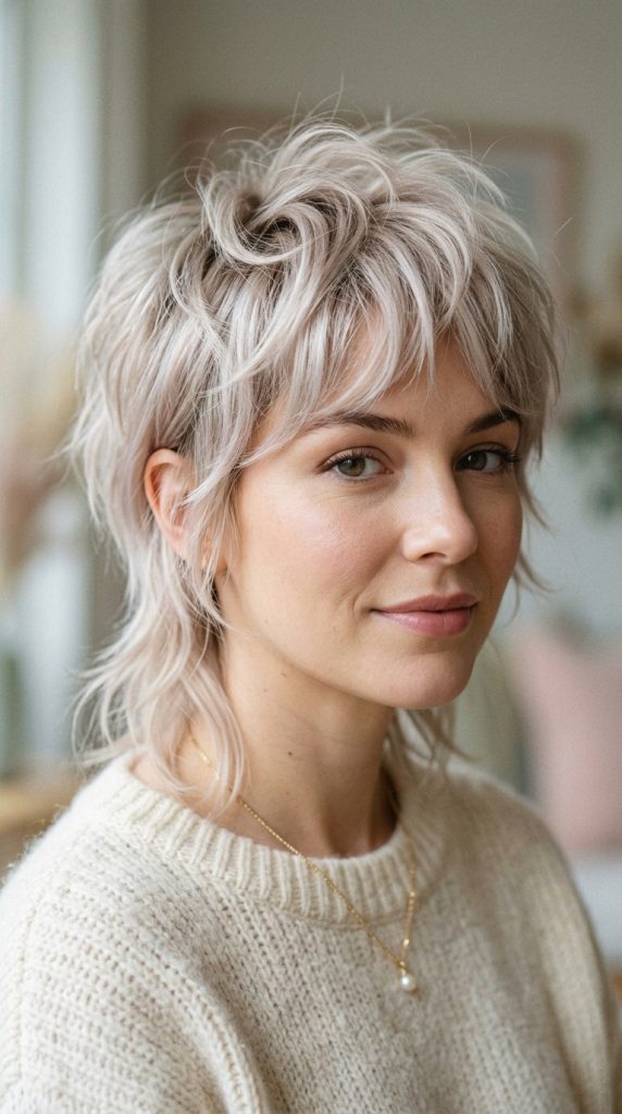 Blonde Mullet