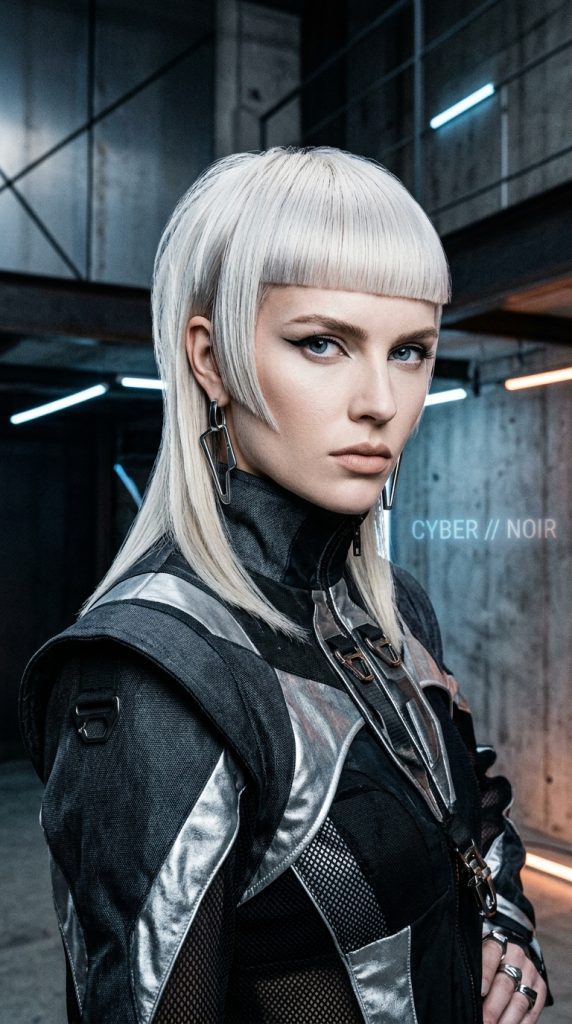 Blonde Mullet