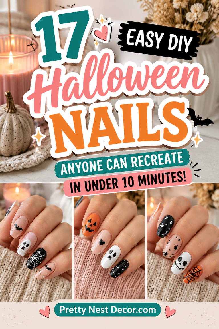 17 Easy DIY Halloween Nails Anyone Can Recreate in Under 10 Minutes