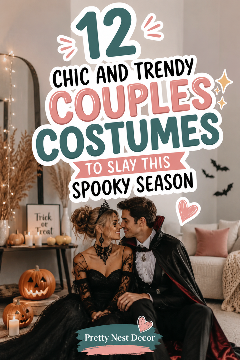 12 Chic And Trendy Couples Costumes to Slay This Spooky Season