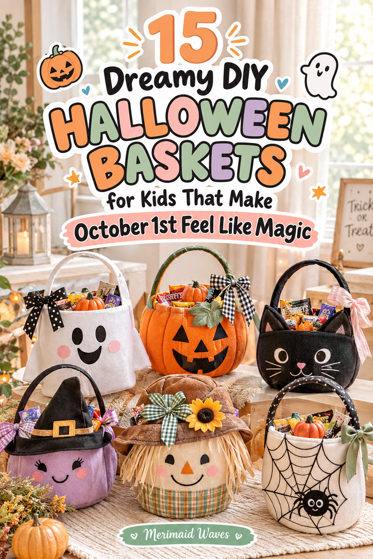 15 Dreamy DIY Halloween Baskets for Kids That Make October 31st Feel Like Magic