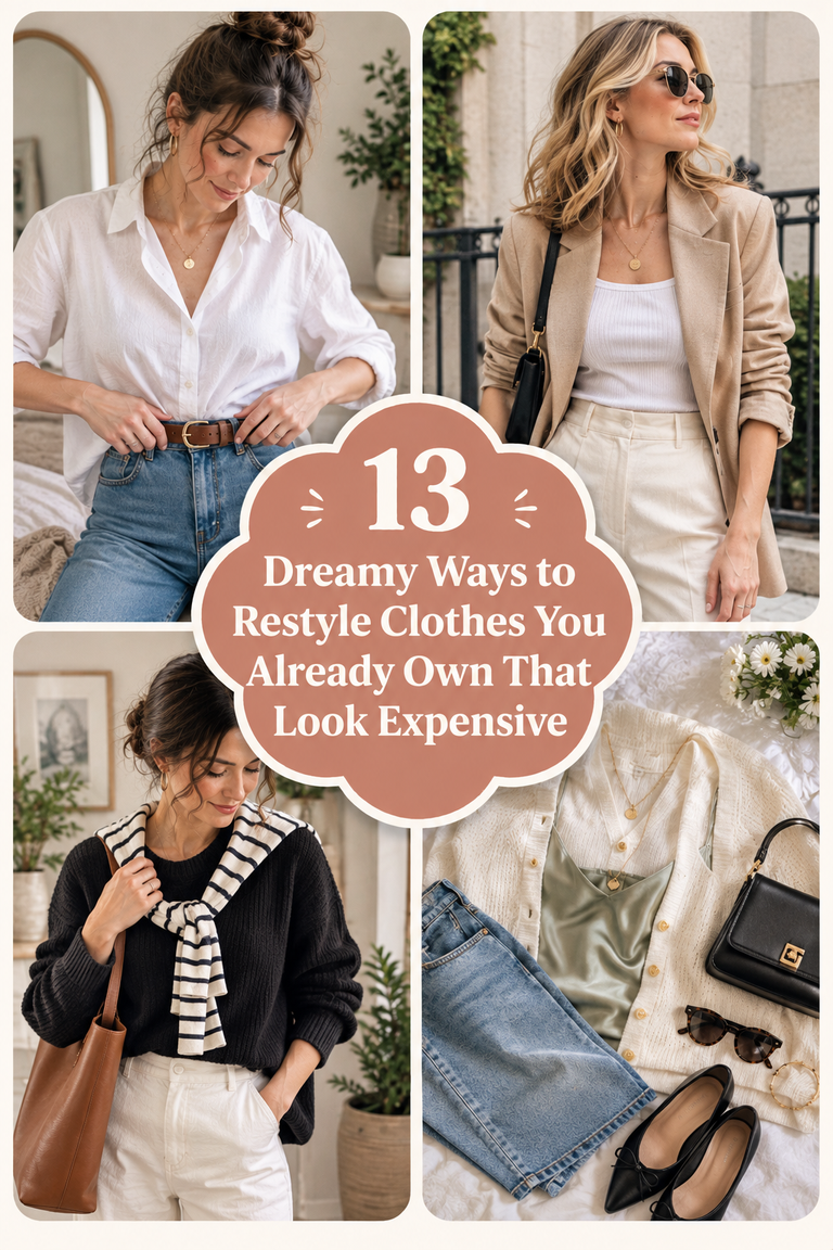 13 Dreamy Ways to Restyle Clothes You Already Own That Look Expensive