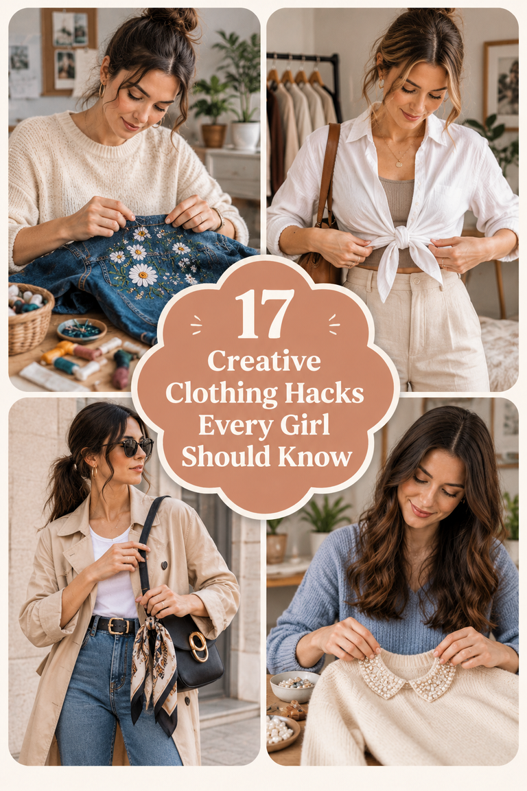 17 Creative Clothing Hacks Every Girl Should Know