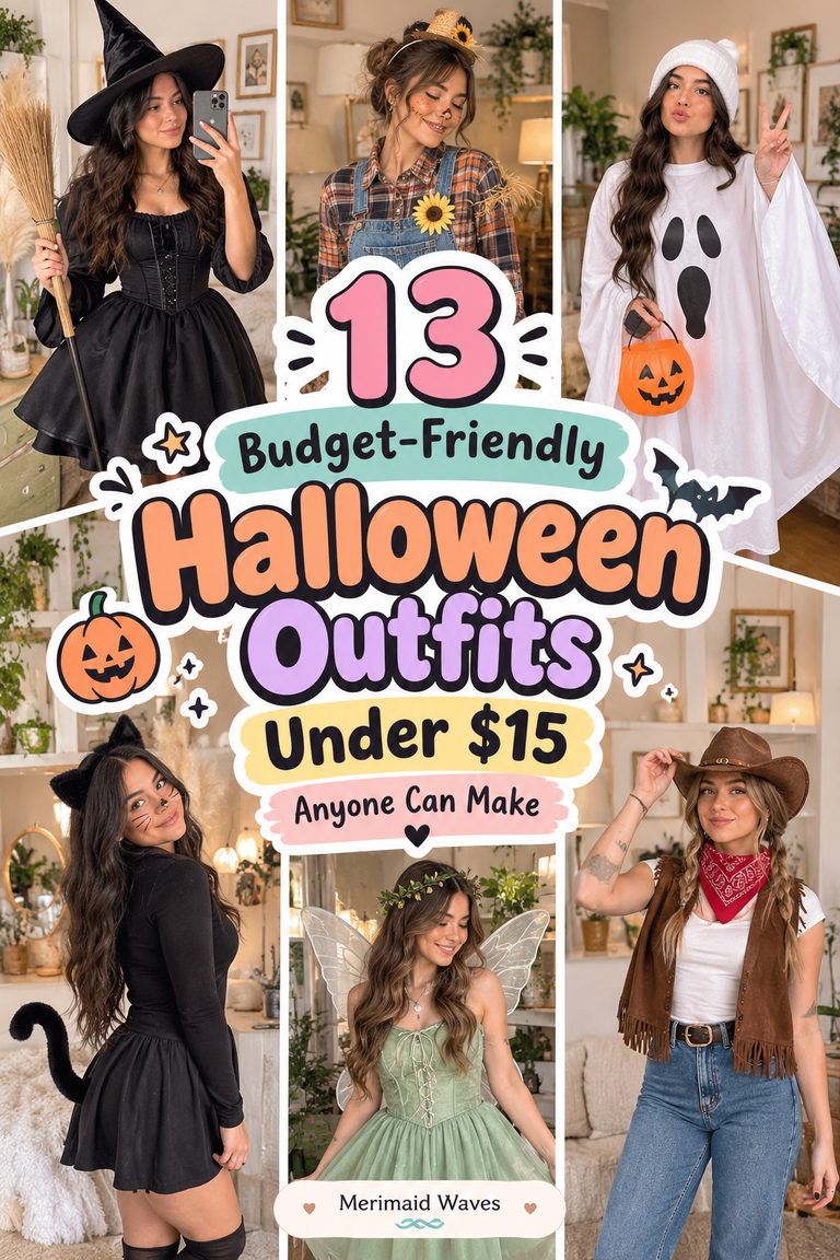 13 Budget-Friendly Halloween Outfits Under $15 Anyone Can Make